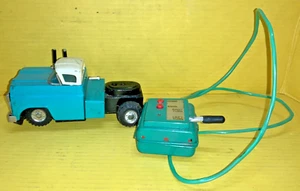 Camion radiocomandato vintage Marx Linemar blu/bianco - fuori produzione - così com'è - non testato - Foto 1 di 14