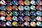 Aimants de calendrier de football 2024 NFL 5" X 3,5" (choisir dans la liste)