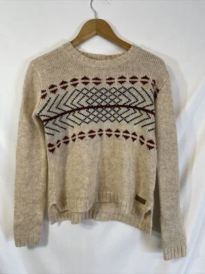 Element Eden Beige Womens Pullover knit size Medium - Image 1 of 4