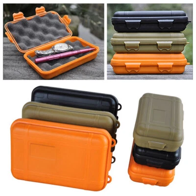 Waterproof Shockproof Outdoor Survival Container Storage Case Carry Box - Image 1 of 4