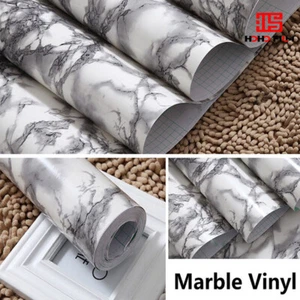 Marble Grain Vinyl Adhesive Vinyl Counter Table Top Waterproof Film HOHOFILM - Picture 1 of 13