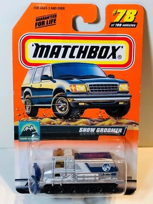 MATCHBOX MB78/57 SNOW GROOMER SILVER with "MATCHBOX 2000" LOGO - Image 1 of 2