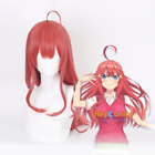 New The Quintessential Quintuplets Cosplay Nakano Itsuki Watermelon Red Wig Prop