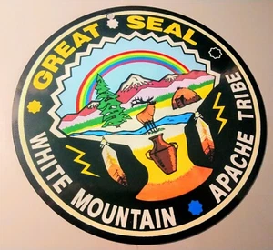 Great Seal of the Apache Tribe sign - Picture 1 of 1