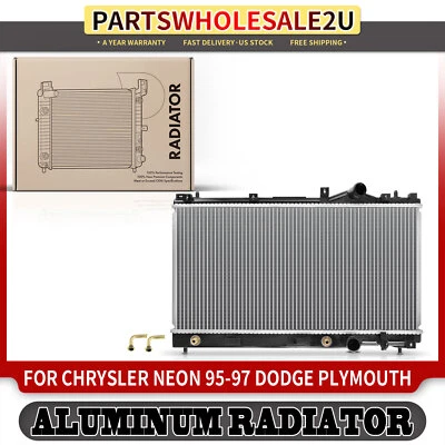 Radiador para Chrysler Neon 95-97 Dodge Plymouth 95-99 L4 2,0 L transmisión automática. Foto 1 de 4