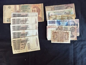 Italy banknotes lot of 12 pieces - Picture 1 of 3