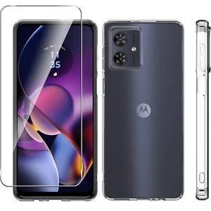 Pour MOTOROLA MOTO G54 POWER VERRE TREMPÉ + COQUE TRANSPARENT PROTECTION G 54 - Photo 1 sur 11