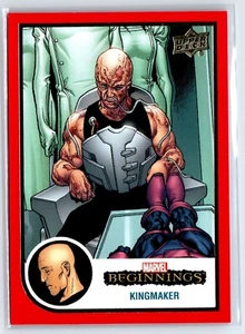 2022 Upper Deck Marvel Beginnings Red Border #147 Kingmaker - Picture 1 of 2