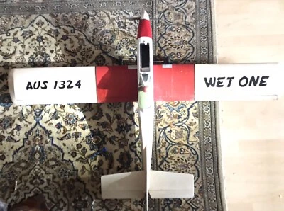 Vintage Morrissey Bravo Rc Plane No Motor But Has Controls - Image 1 of 4