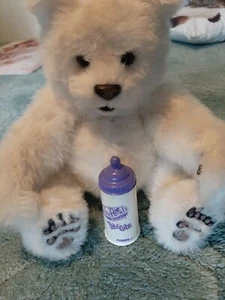 Furreal Friends 2004 Polar Bear Cub Hasbro White Electronic Pet Luv Cub 34cm - Picture 1 of 12