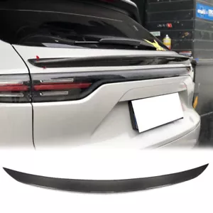 Carbon Fiber Rear Trunk Spoiler Wings For 2019-2023 Porsche Macan - Bild 1 von 12