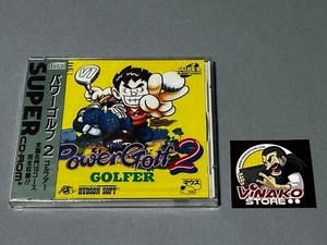 HU PGA TOUR POWER GOLF 2 GOLFER PC ENGINE SUPER CD-ROM NTSC-J PRECINTADO. - Picture 1 of 7