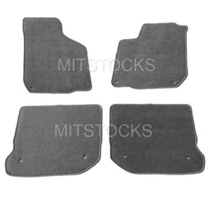 FITS FOR 1999-2005 VOLKSWAGEN GLI GOLF JETTA MK4 ONLY CARPET FLOOR MATS GRAY - Picture 1 of 2