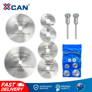 6Pcs HSS Rotary Tool Saw Blades For Drill Dremel Tool Cutting Wheel 1/8" Shank - Picture 1 of 10
