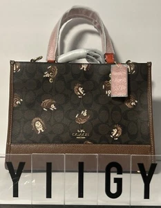 🐼💦 Coach CC428 🐼💦 Dempsey Carryall Bag Signature Canvas Hedgehog 🐼 GB17*2 - Bild 1 von 10