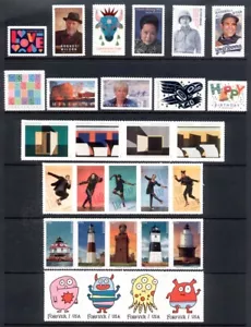 2021 U.S. COMMEMORATIVE - DEFINITIVE YEAR SET *109 STAMPS* MINT-NH - Picture 1 of 3