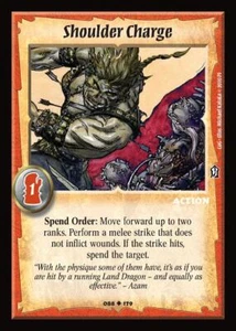 Shoulder Charge - Action - Warlord Saga of the Storm - Imagen 1 de 1
