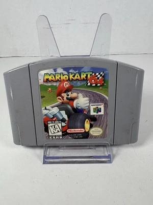 Mario Kart 64 (Nintendo 64 N64, 1997) Authentic Cartridge Tested - Image 1 of 2