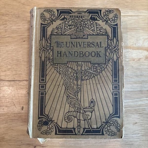 Universal Handbook of Necessary Information  VTG (Antique 1911 Book) SEE PICs! - Imagen 1 de 11