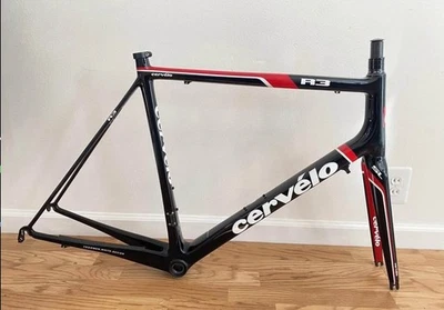 Cervelo R3 frameset, 58cm, 2011 Black and Red  - Image 1 of 4