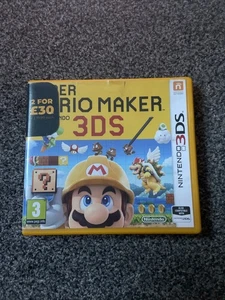 Super Mario Maker 3DS Compatible With 2DS - Picture 1 of 2