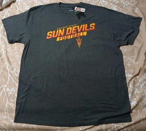 Arizona State Sun Devils Football T-Shirt Herren XL Grau von Captivating Brandneu - Bild 1 von 3