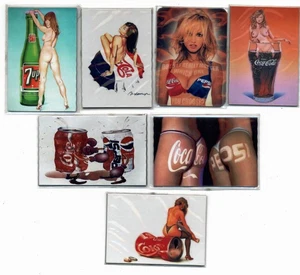 Naughty Fridge Magnet lot - 7 Fridge Magnets - approximately 2" x 3" - Picture 1 of 2