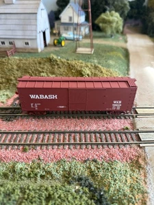 HO Accurail #4605 40' Double Sheath Boxcar Wabash 79834 MW/KD. IOB. - Picture 1 of 8