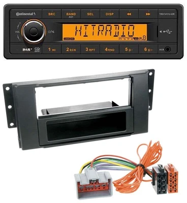 Continental 1DIN DAB MP3 AUX USB Autoradio für Land Rover Freelander 2011-2012 - Bild 1 von 4