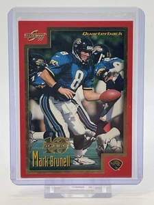 1999 Score Card #129 Mark Brunell QB Jaguars 10th Anniversary Showcase /1989 - Picture 1 of 3