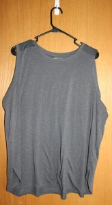 Women's TEK GEAR Dry Tek, Tank Top, Dark Gray, Size 1X - Picture 1 of 3