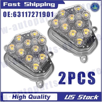 Turn Signal LED Indicator Module 63117271901/63117271902 For BMW 528i 535i 550i - Imagem 1 de 4