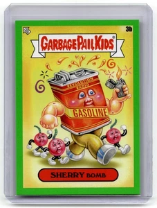 2024 Topps Garbage Pail Kids: Green Day #3b Sherry Bomb Booger Green - Imagen 1 de 2