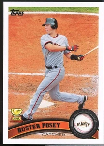 Buster Posey Card 2011 Topps #198A - Picture 1 of 2
