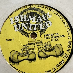 Ishmael United – Song Of The Last Generation - Vinyl 7" Single 45 UK - VG - Picture 1 of 2