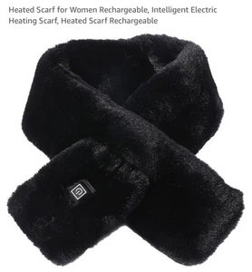 Heating Scarf USB Electric Heated Neck Wrap - Temperature Control Neck Warmer Fo - Picture 1 of 10