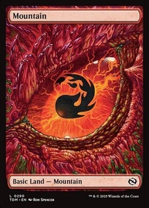 MTG MOUNTAIN 290 EXC - MONTAGNA - TDM X EN - MAGIC - Picture 1 of 1