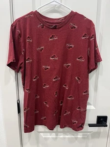 Jurassic World, Jurassic Park T-Shirt rot Größe XL gebraucht - Bild 1 von 10