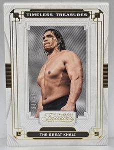 2023 Chronicles WWE Timeless Treasures The Great Khali #TT-30 WWE Legend/99 - Imagen 1 de 2