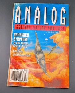 Analog Science Fiction and Fact Mid Dec 1995 Unfinished Symphony SF - Picture 1 of 6
