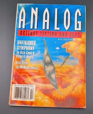 Analog Science Fiction and Fact Mid Dec 1995 Unfinished Symphony SF - Image 1 of 4
