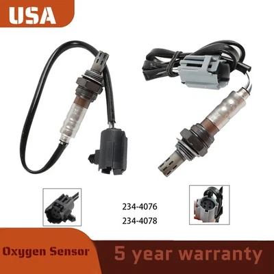 2X Oxygen O2 Sensor For 1996-1999 Jeep Cherokee Grand Cherokee Wrangler 4.0 5.9L - Image 1 of 4