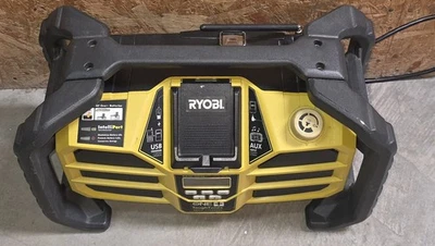 Ryobi Tough Tunes Radio Charger 18V One+ P745 Tested/Working - image 1 of 4