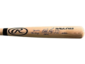 Wade Boggs Autographed Signed 5 Inscription Rawlings Blond Baseball Bat - Picture 1 of 2