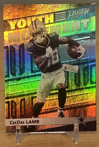 2022 Panini Prestige Youth Movement Ceedee Lamb #YM-20 Oklahoma/Dallas Cowboys - Picture 1 of 11