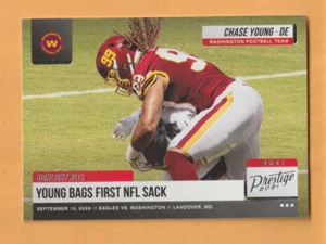 Chase Young Washington Commanders 2021 Prestige Highlight Reel #19 Ohio State - Picture 1 of 2