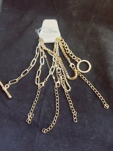 Lote de 5 Pulseras - Color Oro - (13356) - Imagen 1 de 2