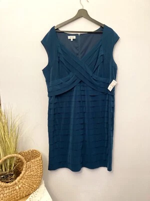 NWT Women’s XL/18W Mother Of Bride Dress Wedding Formal Cocktail Flattering Fit - Image 1 of 4