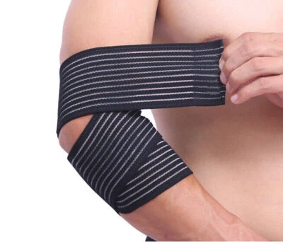 Ellenbogenbandage AnSupport elastisches Sportband Gelenke Fuß Knie Ellbogen
