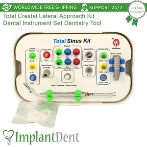 Kit de aproximación lateral Total Crestal conjunto de instrumentos dentales herramienta de odontología - Imagen 1 de 12
